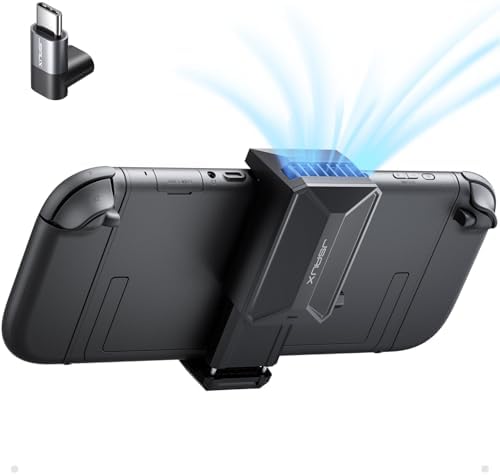 JSAUX Cooling Fan for Nintendo Switch 2 (2025), Stepless Adjustable Speed to Enhance Performance & Extend Battery Life -